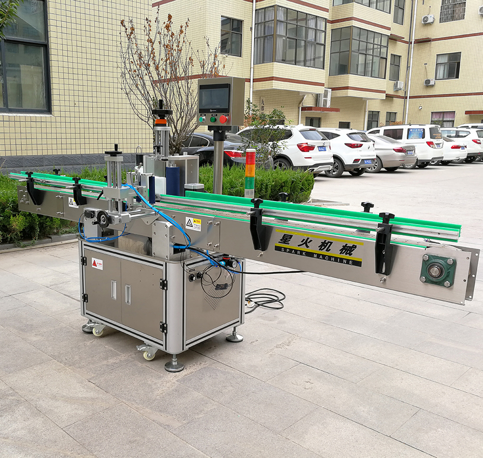 長沙圓瓶定位貼標機